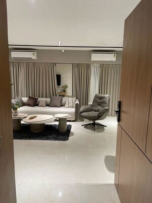 Living Room in 3 BHK Apartment at Ruparel Vivanza, Byculla – for Sale