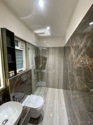 Bathroom in 3 BHK Apartment at Ruparel Vivanza, Byculla – for Sale