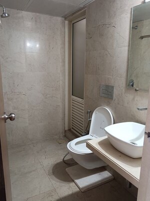 Bathroom in 2 BHK Apartment at Dosti West County, Balkum Pada – for Rent