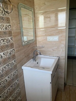 Bathroom in 4 BHK Builder Floor at Sector 47 – for Rent