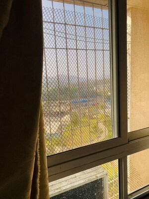 Balcony in 3 BHK Apartment at Puranik Rumah Bali, Ghodbunder Road – for Rent