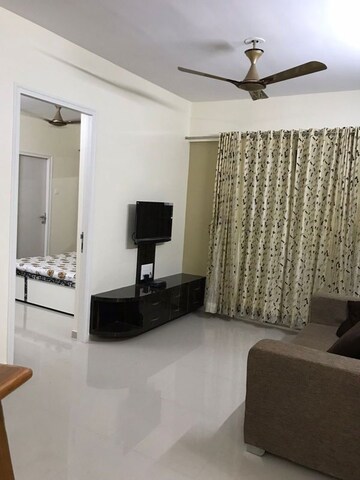 Living Room in 3 BHK Apartment at Puranik Rumah Bali, Ghodbunder Road – for Rent