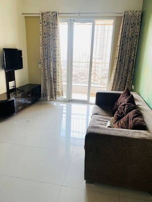 Balcony in 3 BHK Apartment at Puranik Rumah Bali, Ghodbunder Road – for Rent