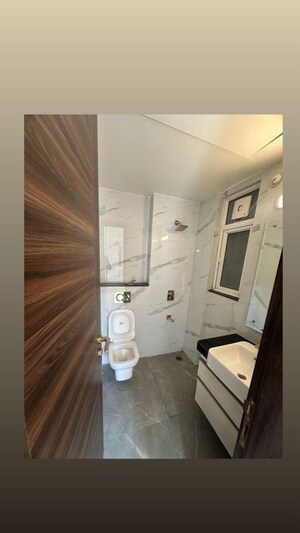 Bathroom in 3 BHK Apartment at Smart World Orchard, Sector 61 – for Rent