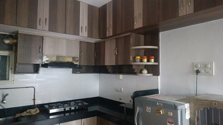Kitchen, mount-n-glory 2 Bedroom 1001 Sq.Ft. Apartment In Kharadi Pune 10011500