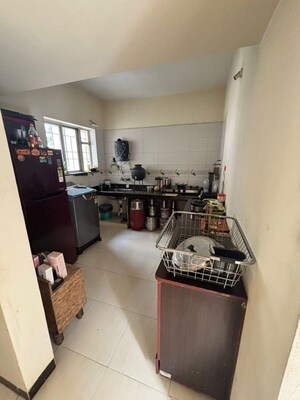 Living Room in 1 BHK Apartment at Pentagon Fortune East, Kharadi – for Rent