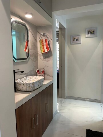 Bathroom in 2 BHK Apartment at Mahakali Kalika Heights, Panch Pakhadi – for Rent