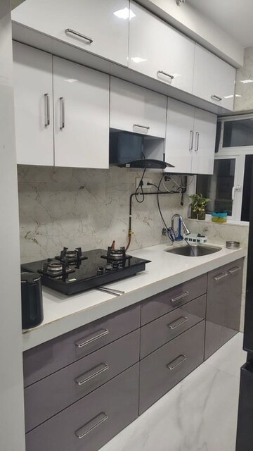 Kitchen in 2 BHK Apartment at Mahakali Kalika Heights, Panch Pakhadi – for Rent