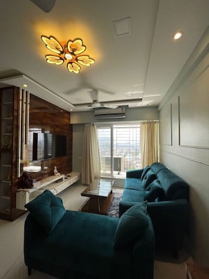 Living Room in 2 BHK Apartment at Mahakali Kalika Heights, Panch Pakhadi – for Rent