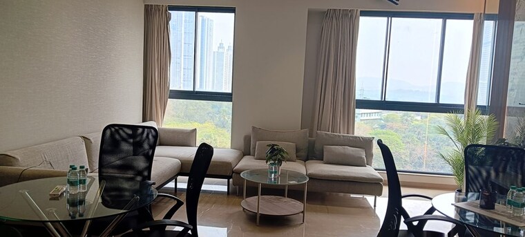 Living Room, om-ganesh-chs-goregaon 4 Bedroom 1680 Sq.Ft. Apartment In Goregaon East Mumbai 9995938