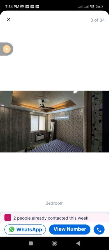 2 BHK + Extra Room Apartment For Rent in Jaypee Greens Kosmos