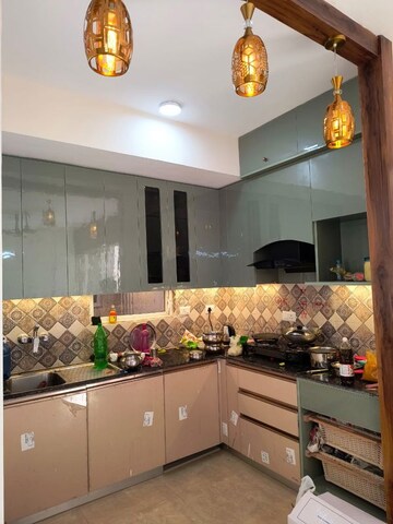 Kitchen in 2 BHK Builder Floor at Signature Global Park, Sohna Sector 36 – for Rent