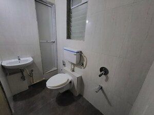 Bathroom in 2 BHK Apartment at Kakad Paradise Phase 2, Mira Road East – for Rent