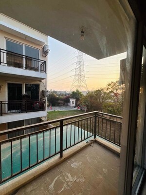 Balcony in 2.5 BHK Builder Floor at BPTP Astaire Gardens, Sector 70a – for Rent