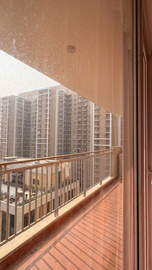 Balcony in 3 BHK Apartment at Rishita Manhattan, Sarsawan – for Rent