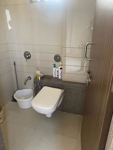 Bathroom in 3 BHK Apartment at Gala Orchid Sky, Shela – for Rent