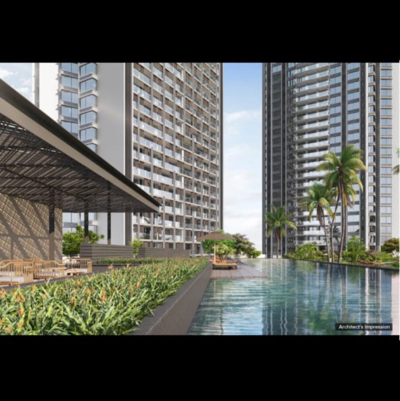 3 BHK + Pooja Room 1073 Sq.Ft. Apartment in Oberoi Sky City