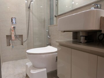 Bathroom in 1 BHK Apartment at Hiranandani Regent Hill, Powai – for Rent