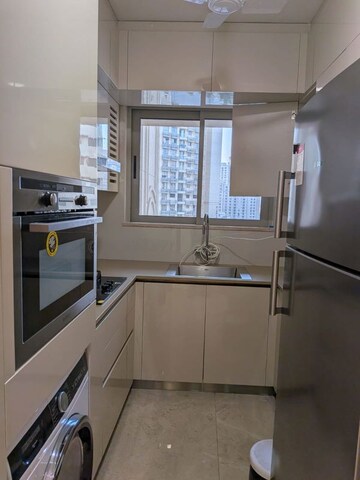 Kitchen in 1 BHK Apartment at Hiranandani Regent Hill, Powai – for Rent