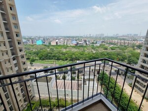 Balcony in 2 BHK Apartment at JKG Palm Court, Sector 16c Greater Noida – for Rent