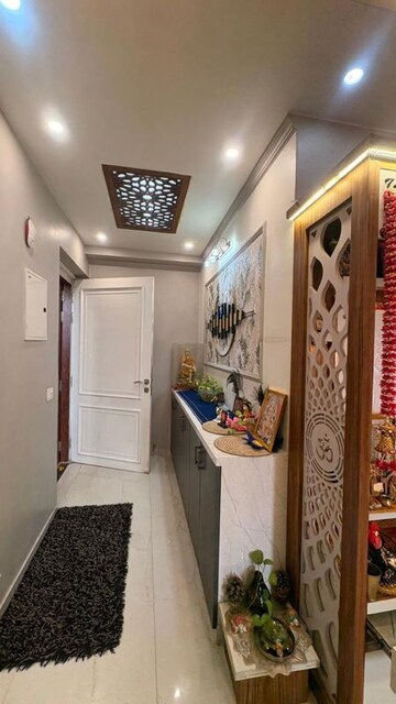 Building Lobby in 3 BHK Apartment at Omaxe The Palace, Sushant Golf City – for Rent