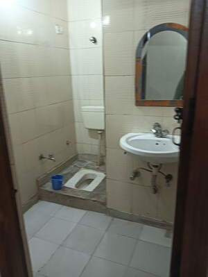 Bathroom in 2 BHK Builder Floor at Lajpat Nagar I – for Rent