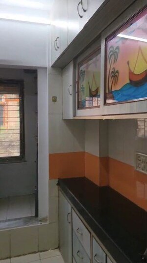 Kitchen in 2 BHK Apartment at Mayuresh Srishti, Bhandup West – for Rent