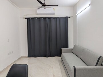 Living Room in 1 BHK Apartment at Godrej Urban Park, Chandivali – for Rent