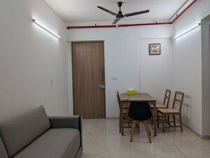 Living Room in 1 BHK Apartment at Godrej Urban Park, Chandivali – for Rent