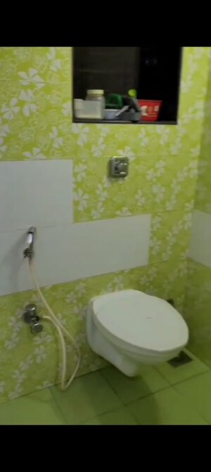 Bathroom in 1 BHK Apartment at Ghatkopar West – for Rent