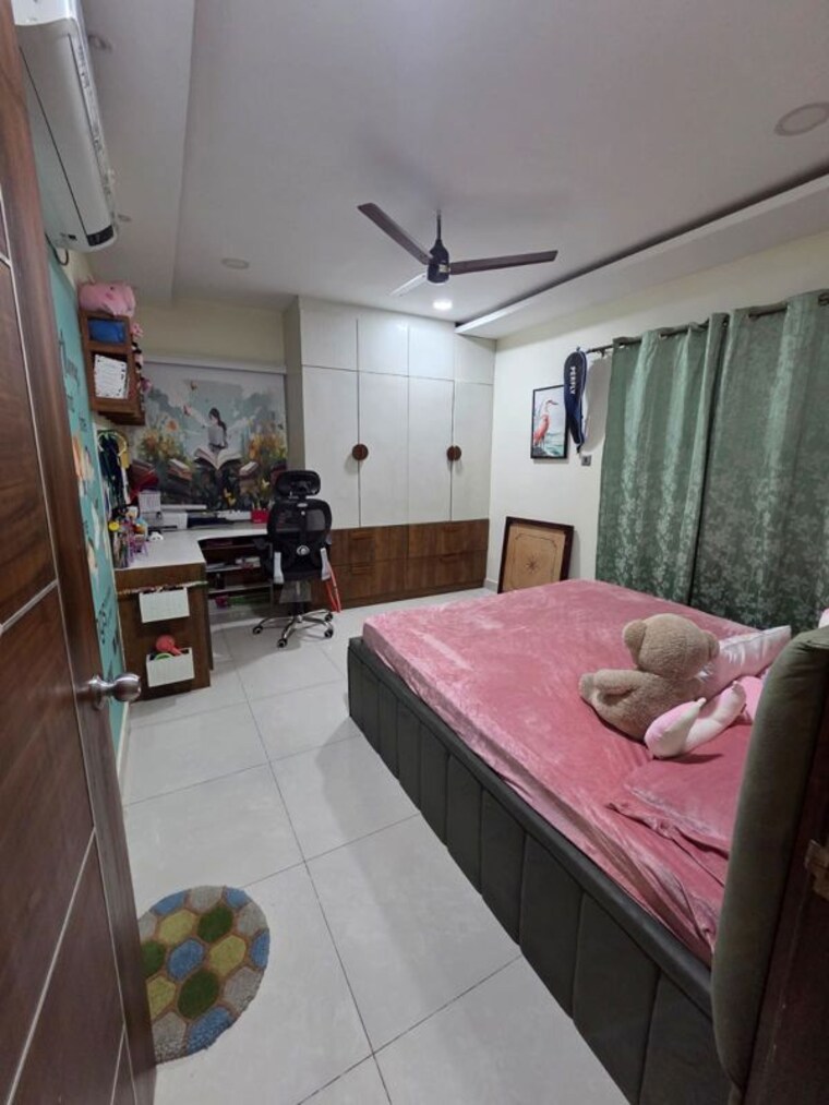 Bedroom, rainbow-vistas 3 Bedroom 1864 Sq.Ft. Apartment In Hi Tech City Hyderabad 10011747
