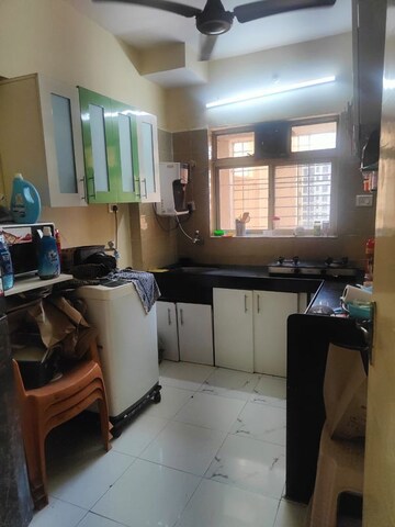 Kitchen in 2 BHK Apartment at Premier Kailash Tower, Powai – for Rent