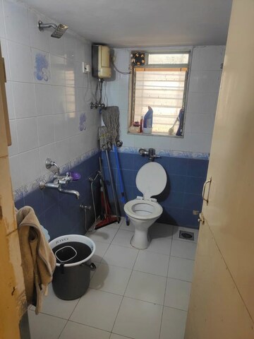 Bathroom in 2 BHK Apartment at Premier Kailash Tower, Powai – for Rent