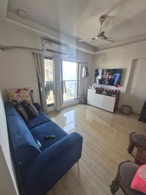 Living Room in 2 BHK Apartment at Goyal Lakshchandi Heights, Goregaon East – for Sale