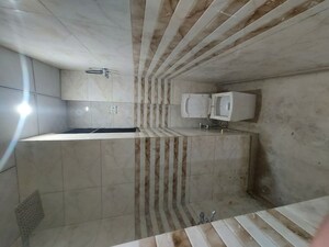 Bathroom in 1.5 BHK Builder Floor at New Ashok Nagar – for Rent