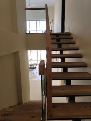Staircase in 2 BHK Apartment at Sai Kuteer Puppalaguda, Puppalaguda – for Rent