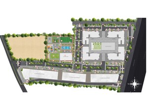 Master Plan in 3 BHK Apartment at Shriram The Spectrum, Undri – for Sale