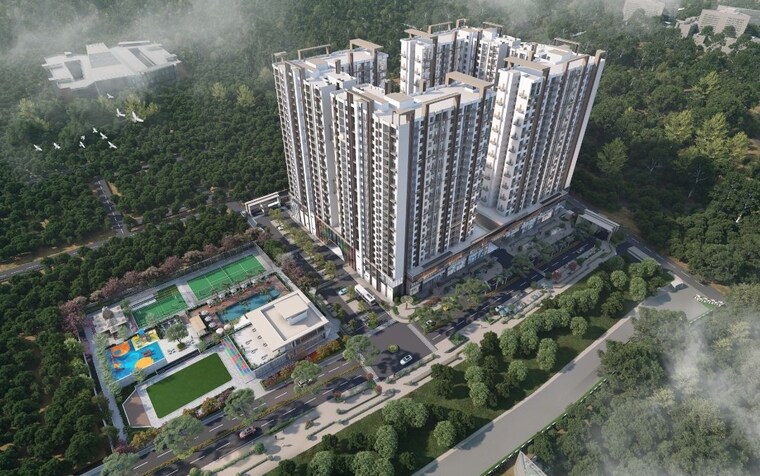 Exterior View, shriram-the-spectrum 3 Bedroom 900 Sq.Ft. Apartment In Undri Pune 10011810