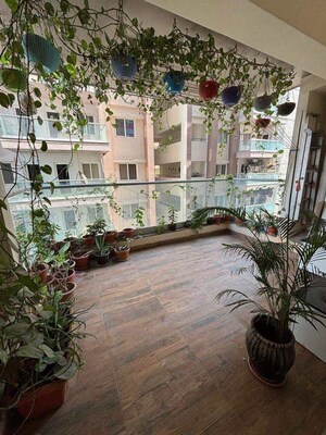 Balcony in 3 BHK Apartment at Hallmark Vicinia, Narsingi – for Sale