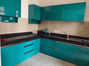 Kitchen in 3 BHK Builder Floor at Gomti Nagar – for Rent
