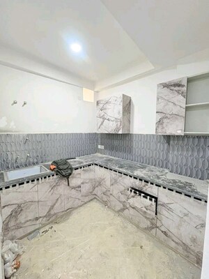 Kitchen in 2 BHK Builder Floor at Palm Residency Chhatarpur, Chattarpur – for Rent