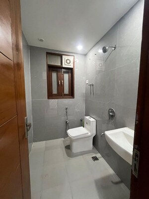 Bathroom in 2 BHK Builder Floor at Chattarpur – for Rent