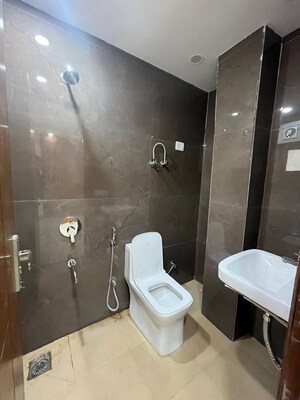 Bathroom in 2 BHK Builder Floor at Chattarpur – for Rent