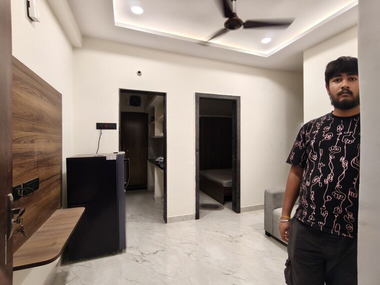 Living Room, sai-laxmi-residency-kondapur 1 Bedroom 890 Sq.Ft. Apartment In Kondapur Hyderabad 10011891