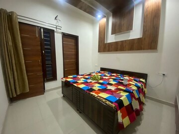 Bedroom in 3 BHK Builder Floor at Guru Nanak Enclave, Dhakoli – for Rent