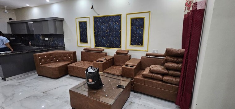 Living Room, guru-nanak-enclave 3 Bedroom 1000 Sq.Ft. Builder Floor In Dhakoli Zirakpur 10011892