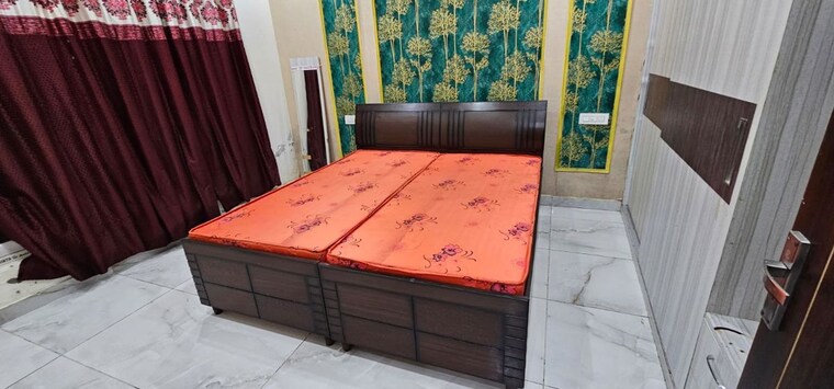 Bedroom, guru-nanak-enclave 3 Bedroom 1000 Sq.Ft. Builder Floor In Dhakoli Zirakpur 10011892