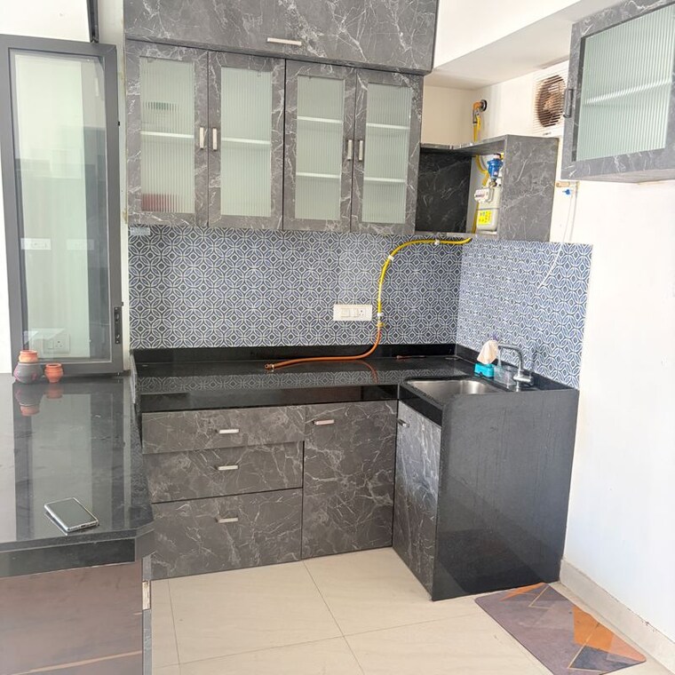 Kitchen, lodha-crown-quality-homes 1 Bedroom 317 Sq.Ft. Apartment In Saket Complex Thane 10011893