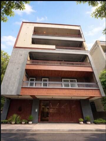 5 BHK Builder Floor – Exterior View View at Nest Floor I, Green Fields Colony - for Rent