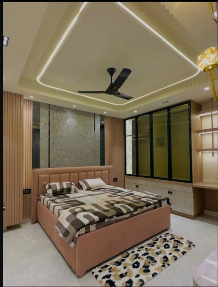 Bedroom, nest-floor-i 5 Bedroom 650 Sq.Yd. Builder Floor In Green Fields Colony Faridabad 10011904